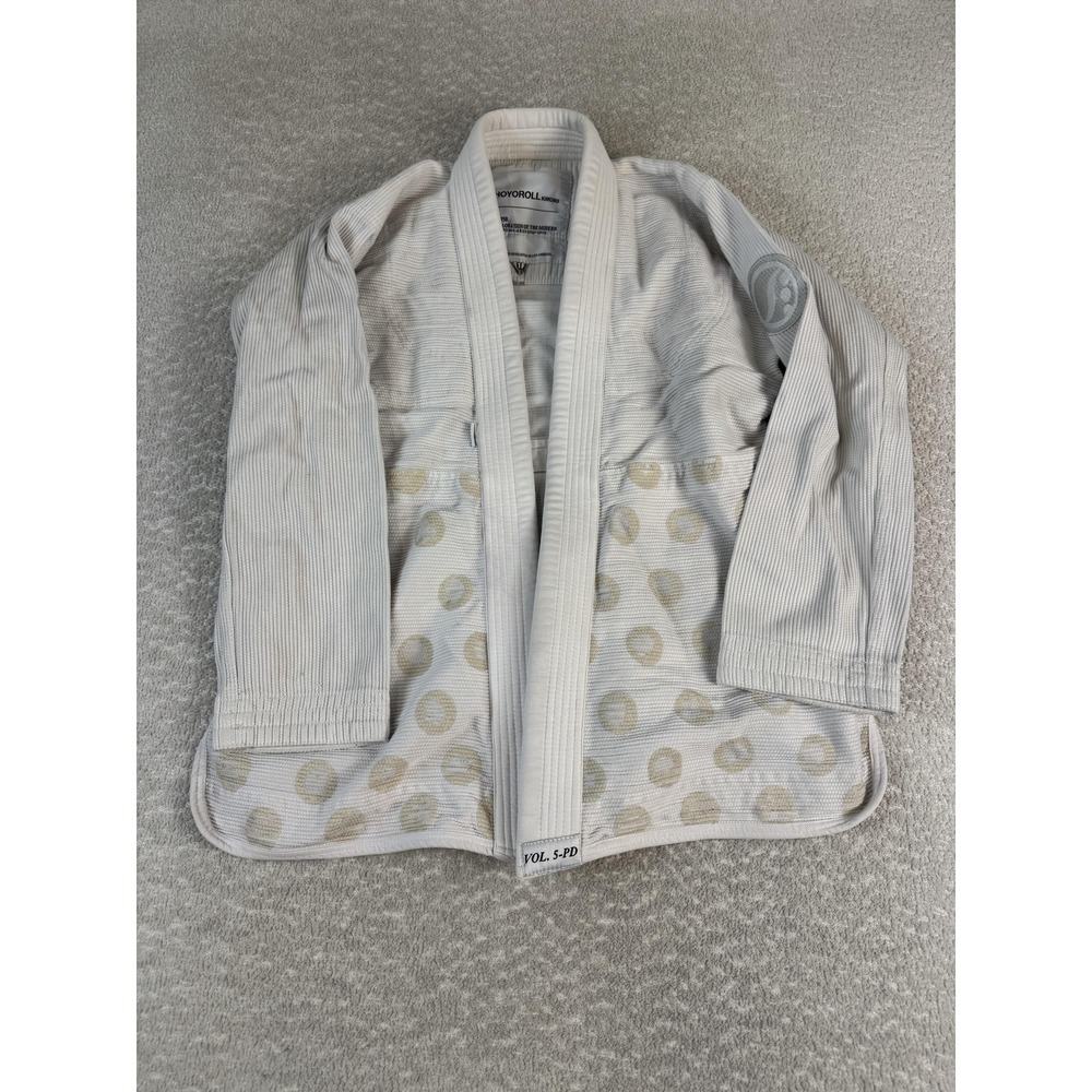 Shoyoroll‎ BJJ Jiu Jitsu Kimono Gi Jacket Top A1F 100% Cotton White Free World